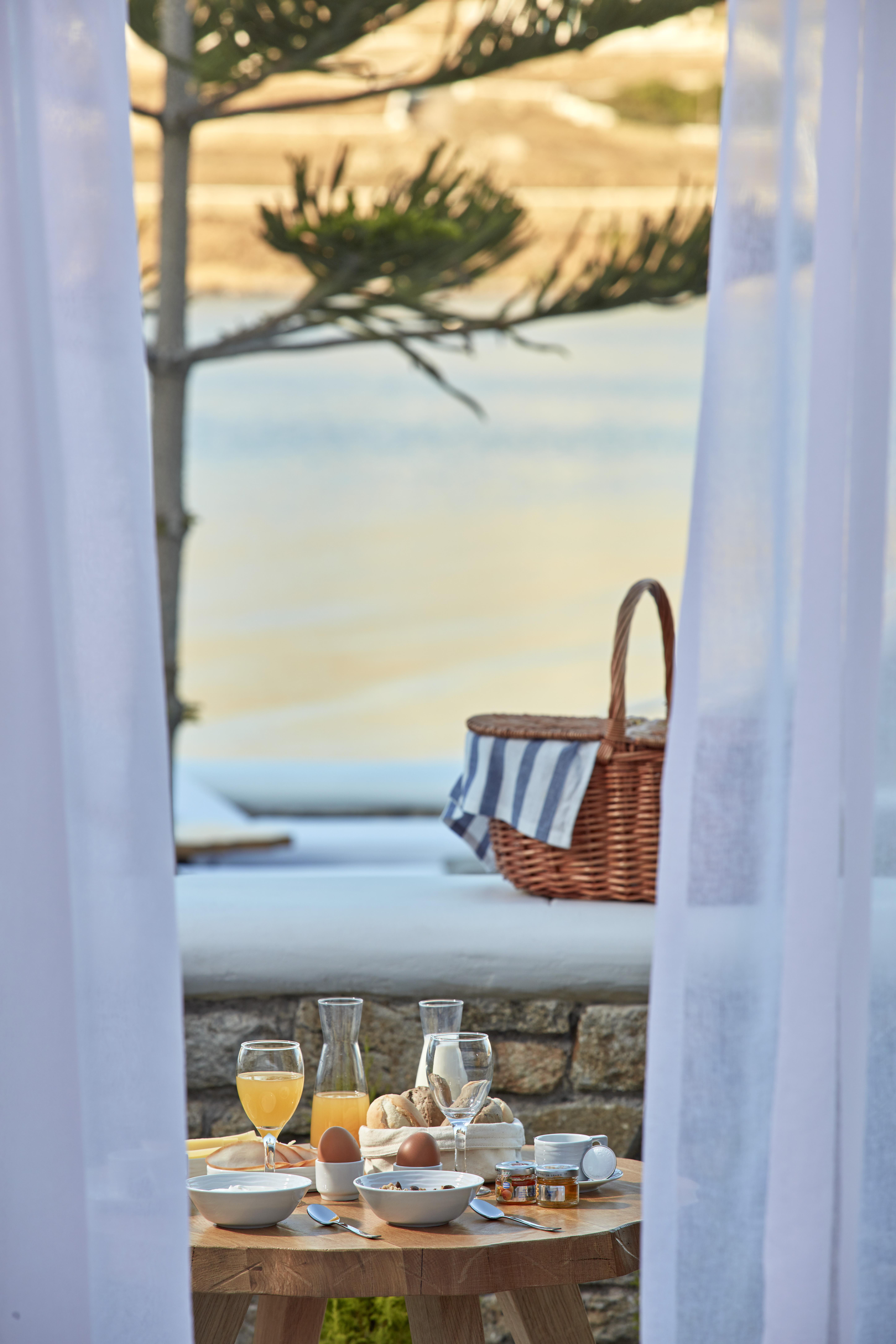 Mykonos Waves Beach House & Suites Ornos  Esterno foto