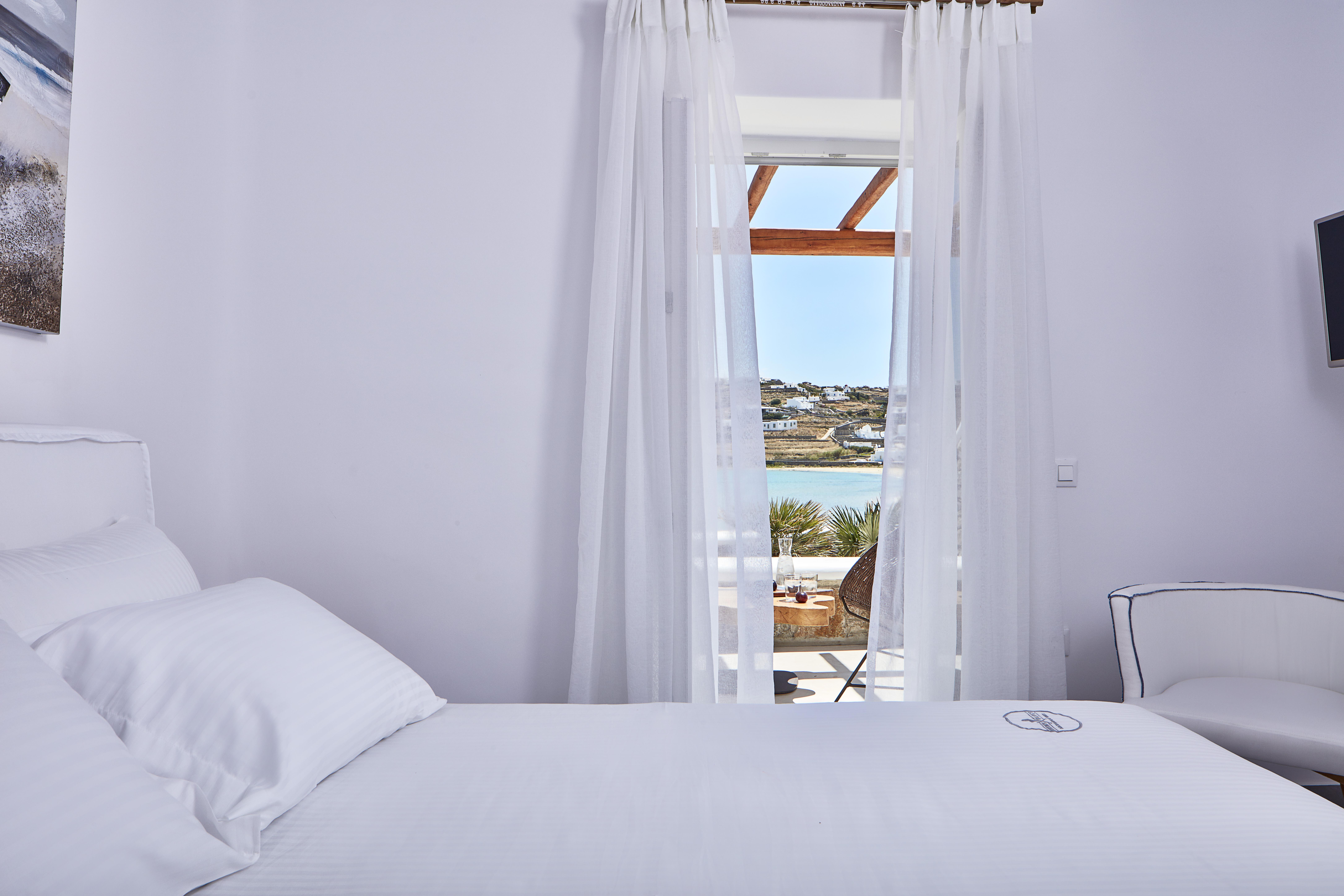 Mykonos Waves Beach House & Suites Ornos  Esterno foto