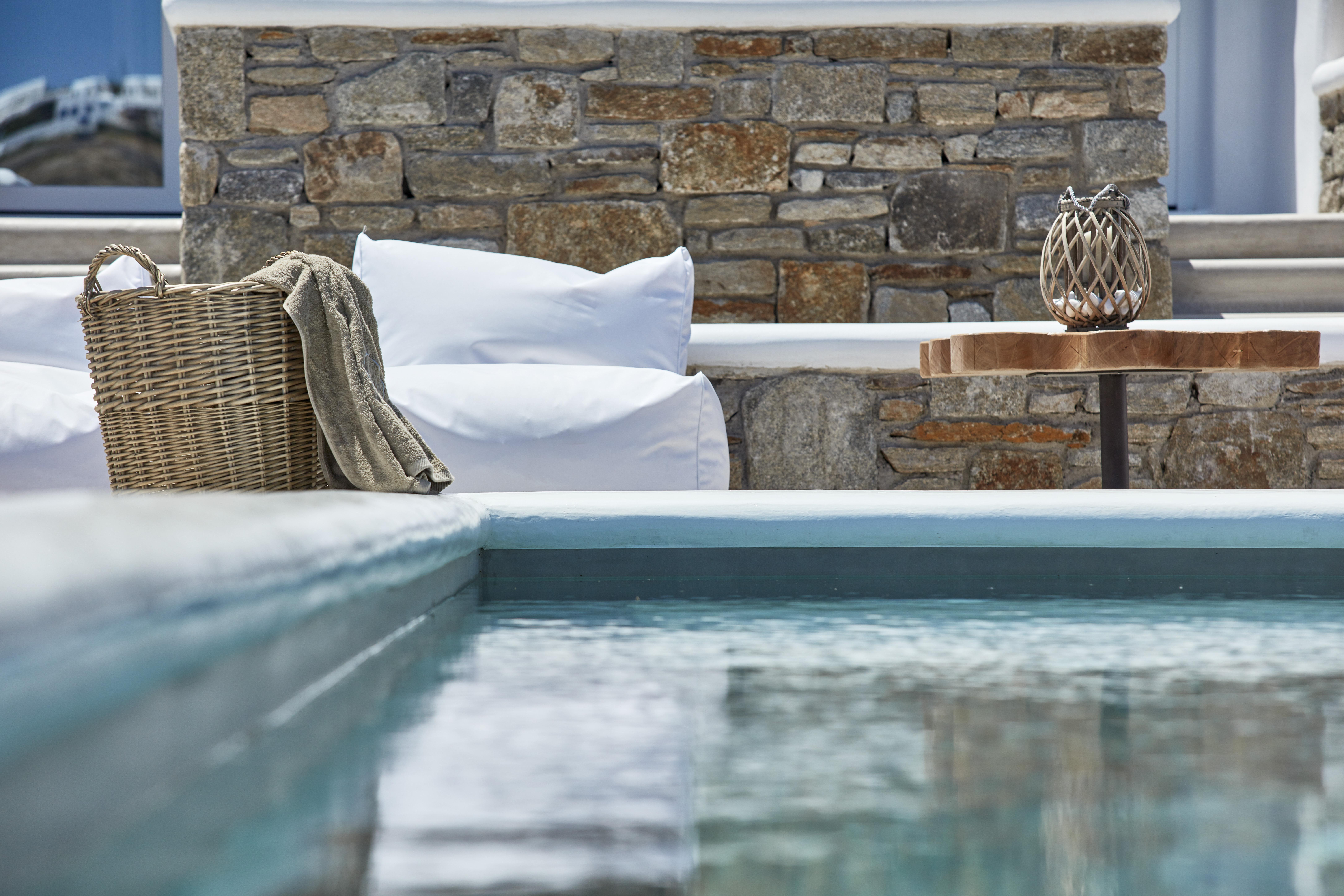 Mykonos Waves Beach House & Suites Ornos  Esterno foto