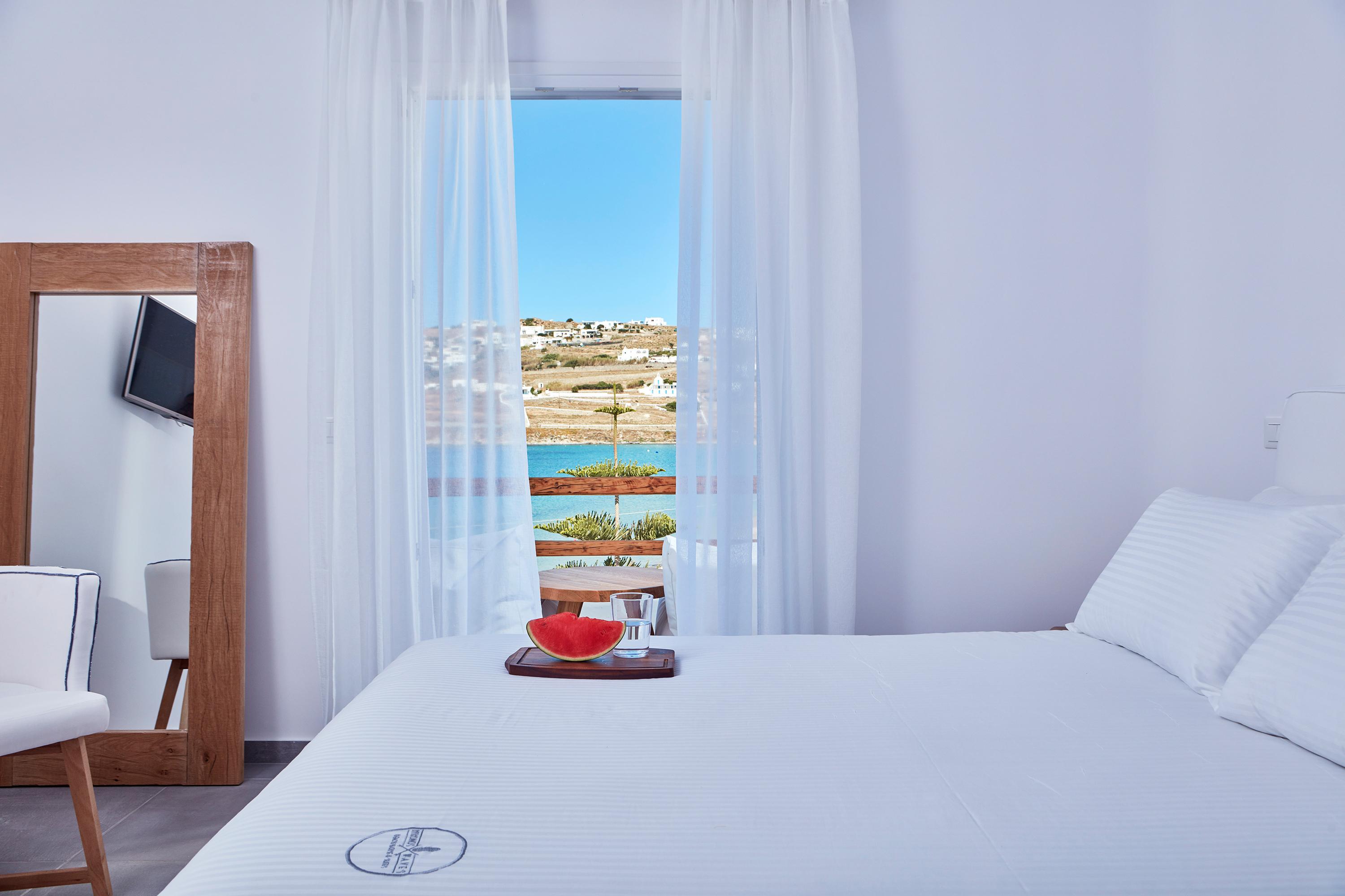 Mykonos Waves Beach House & Suites Ornos  Esterno foto