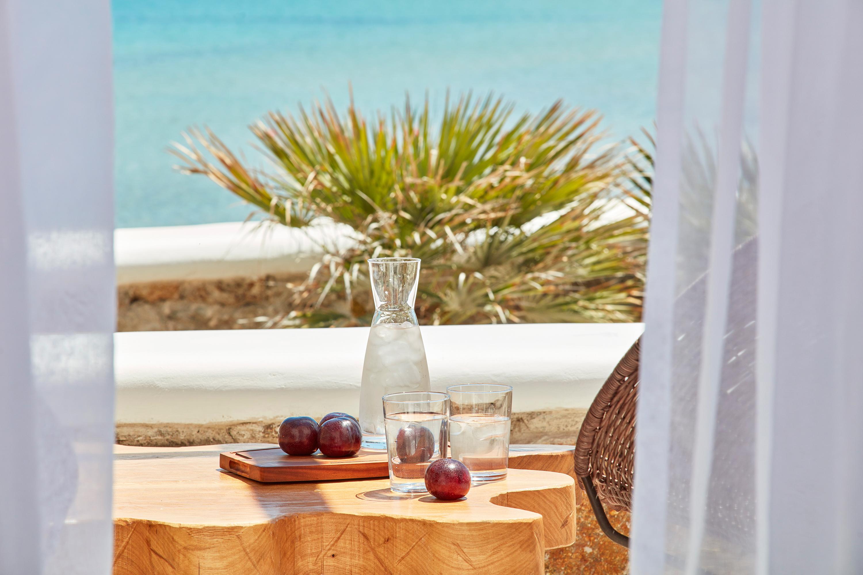 Mykonos Waves Beach House & Suites Ornos  Esterno foto