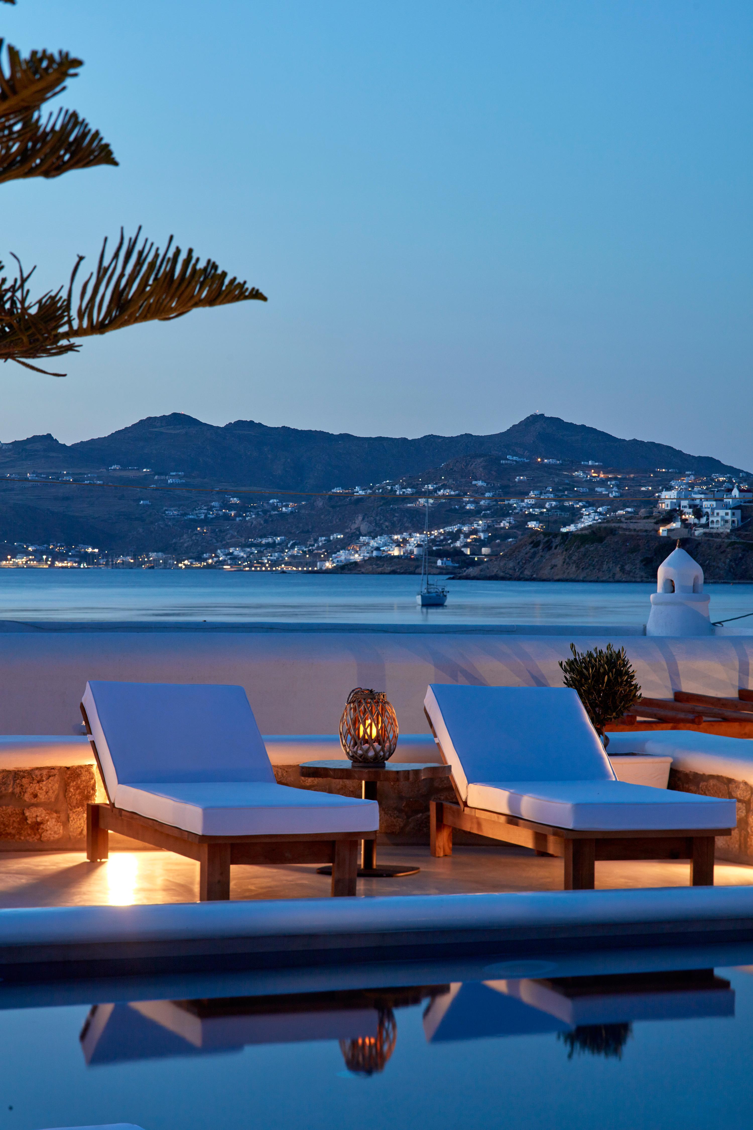 Mykonos Waves Beach House & Suites Ornos  Esterno foto