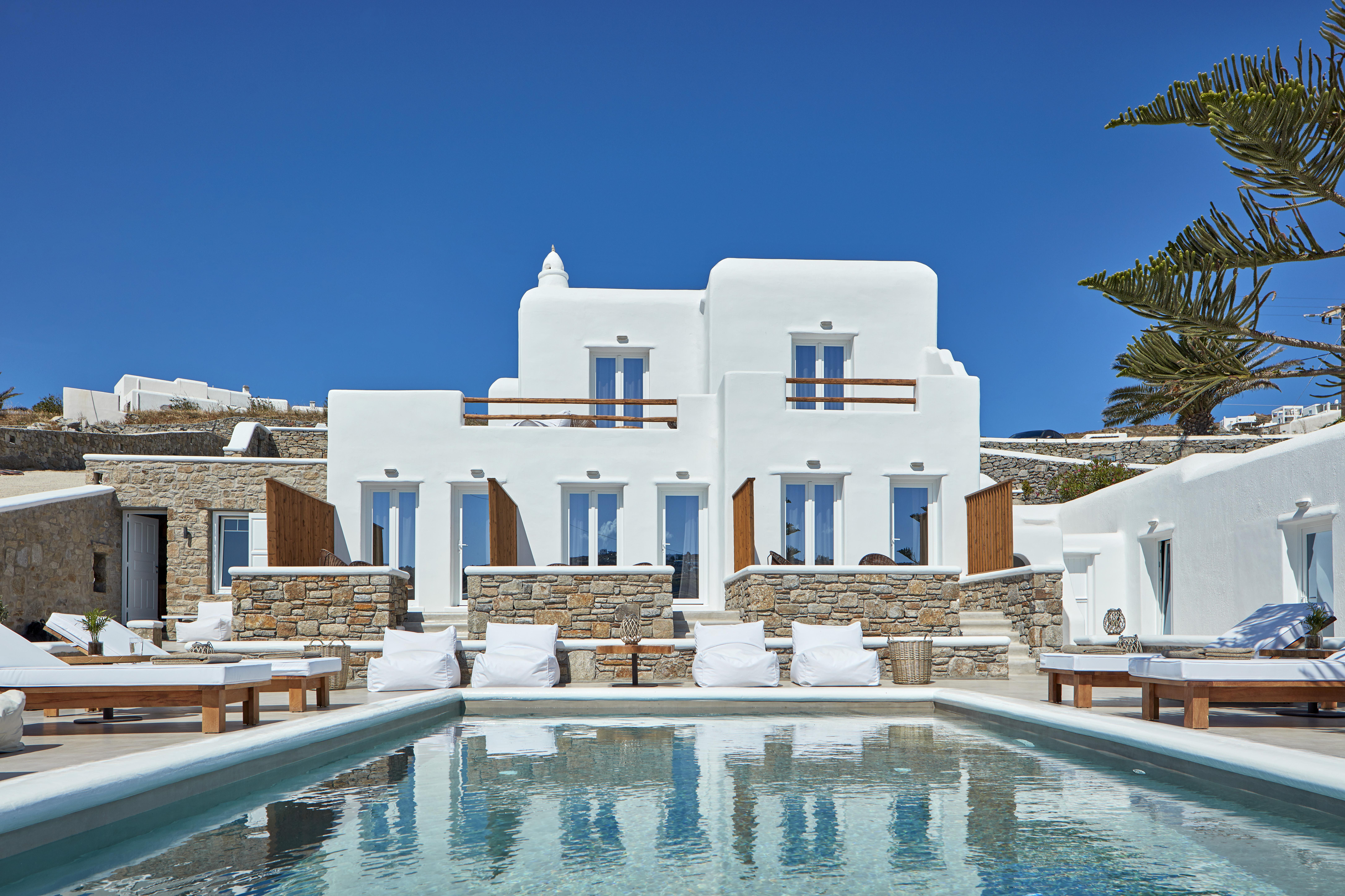 Mykonos Waves Beach House & Suites Ornos  Esterno foto