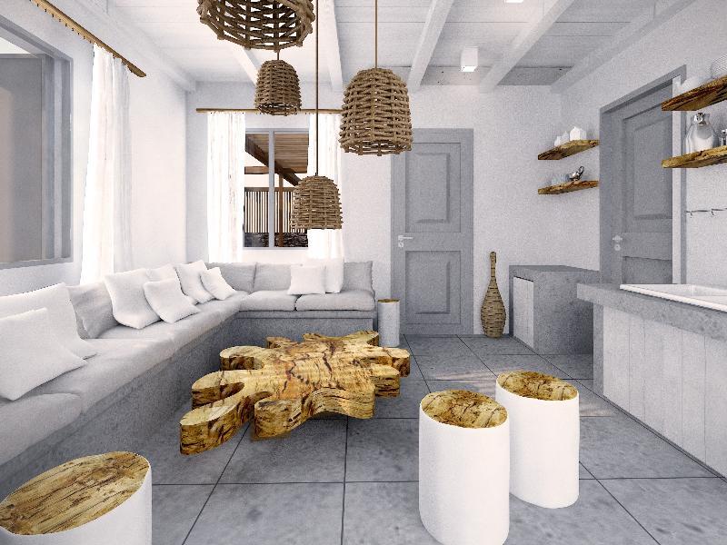 Mykonos Waves Beach House & Suites Ornos  Esterno foto