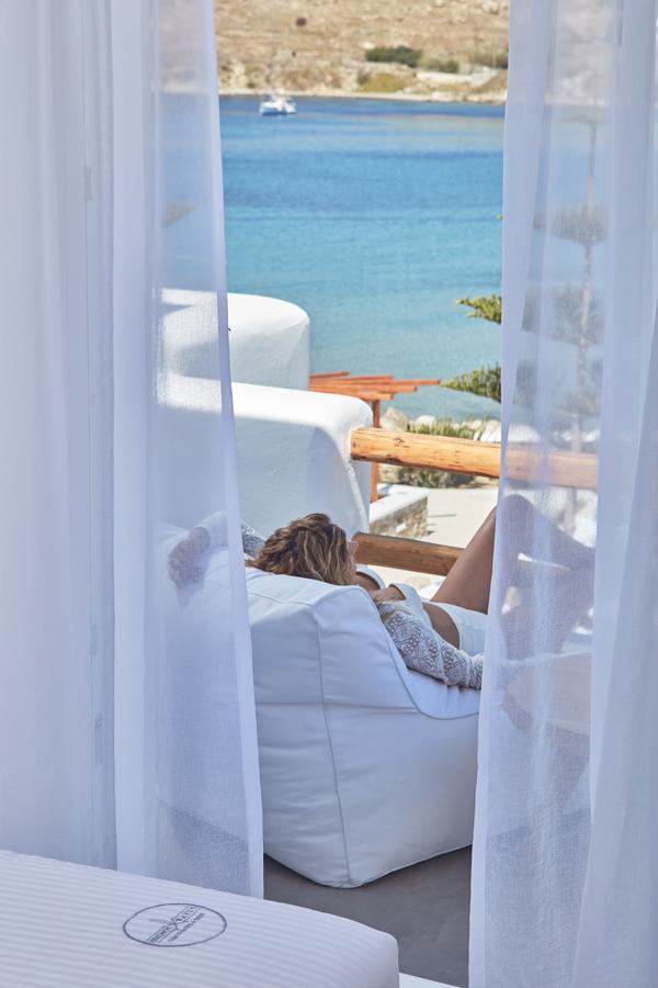 Mykonos Waves Beach House & Suites Ornos  Esterno foto